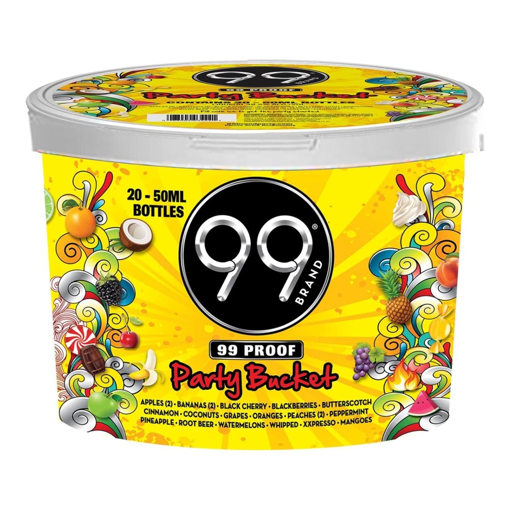 99 Brand Party Bucket Schnapps 50ml Shot