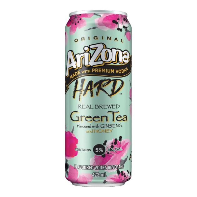 Arizona Hard Green Tea 473 mL Can