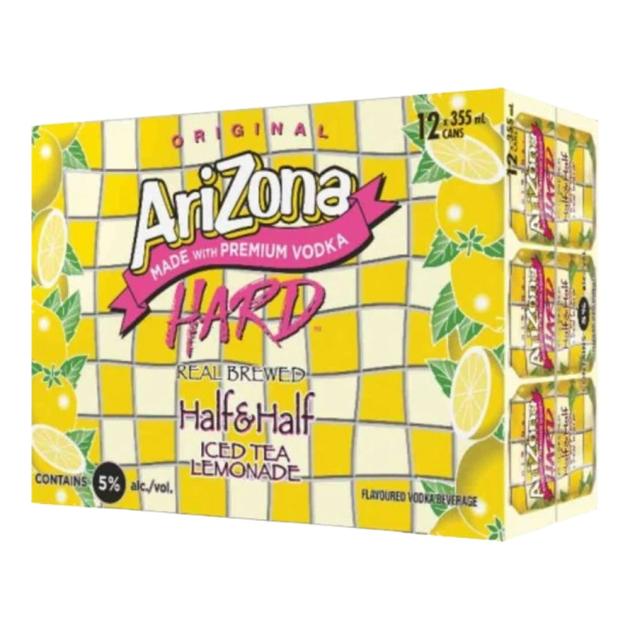 Arizona Hard Half & Half 12 x 355 mL Cans