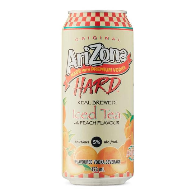 Arizona Hard Peach Tea 473 mL Can