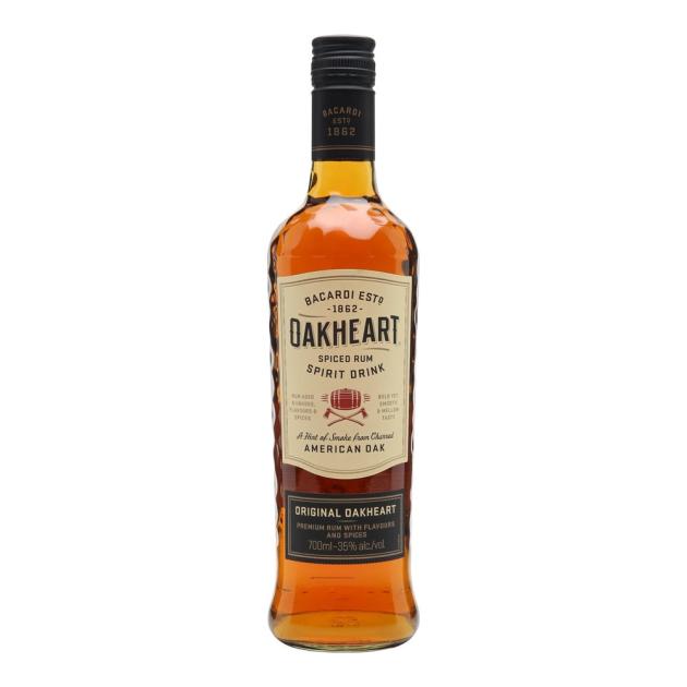 Bacardi Oakheart Spiced Rum 1.14L