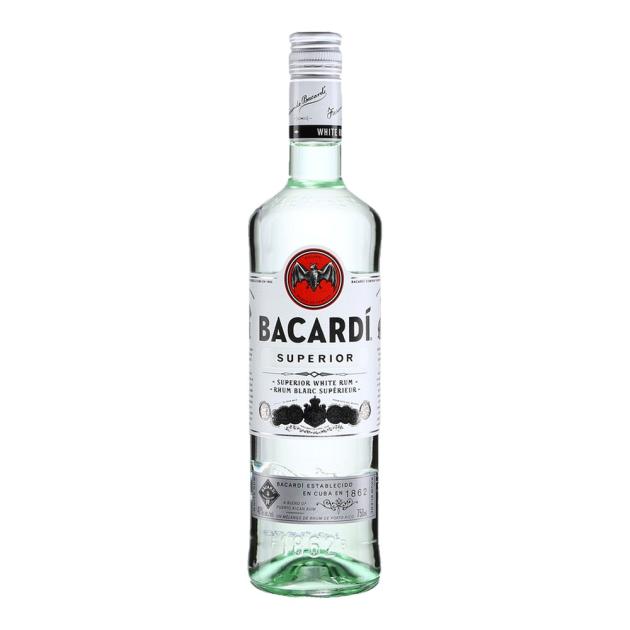Bacardi White Rum 750 mL