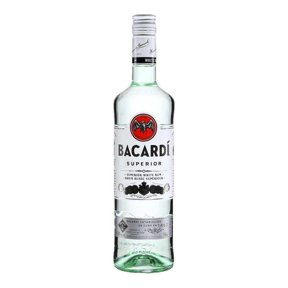Bacardi White Rum 750 mL