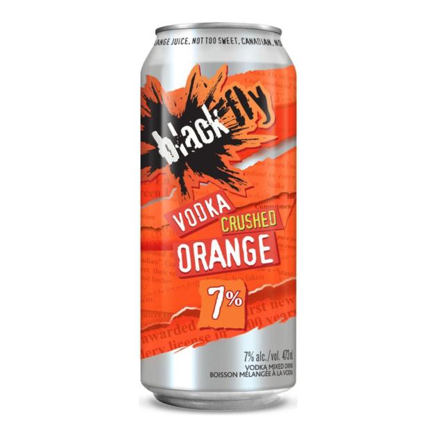 Black Fly Vodka Crushed Orange 473 mL