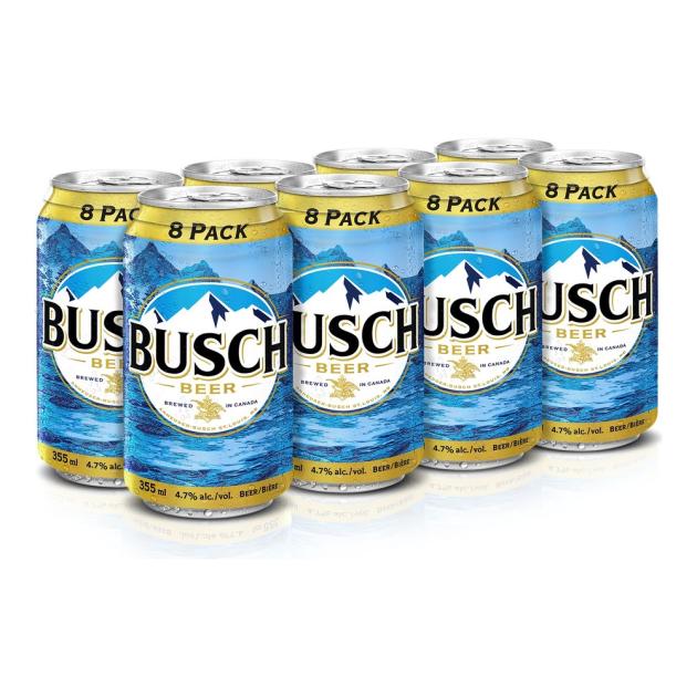 Busch 8 x 355 mL Cans