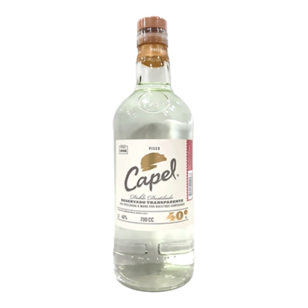 Capel Pisco Reservado Transparente 700ml