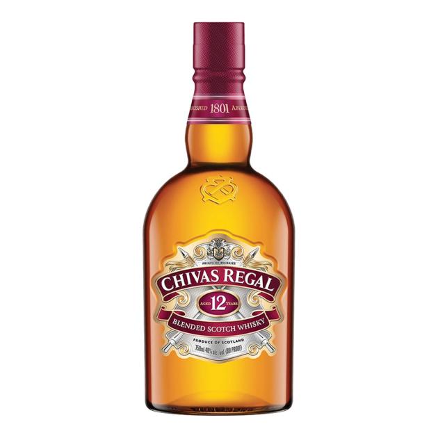 Chivas Regal 12 Year Old Blended Scotch Whisky 750 mL