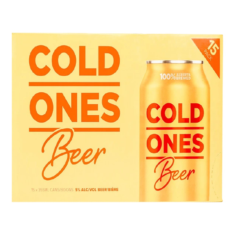 Cold Ones Beer 15 x 355mL Cans