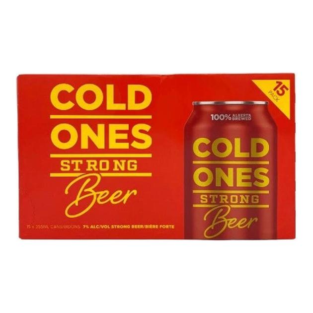 Cold Ones Strong Beer 15 x 355mL Cans
