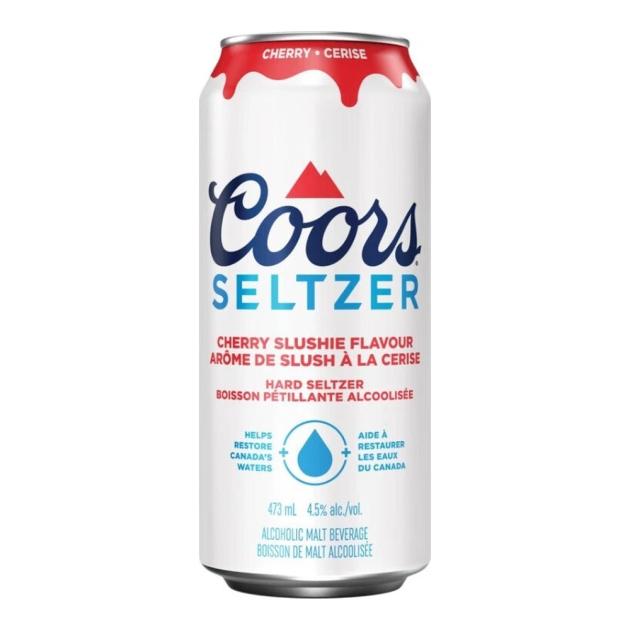 Coors Seltzer Cherry Slushie 473 mL Can