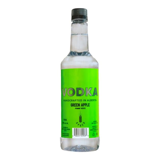 GP Brewing Green Apple Vodka 750mL