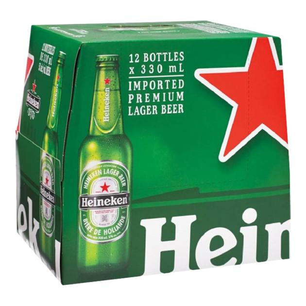 Heineken 12 x 330 mL Bottles