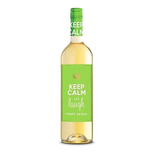 Keep Calm & Laugh Pinot Grigio 750ml