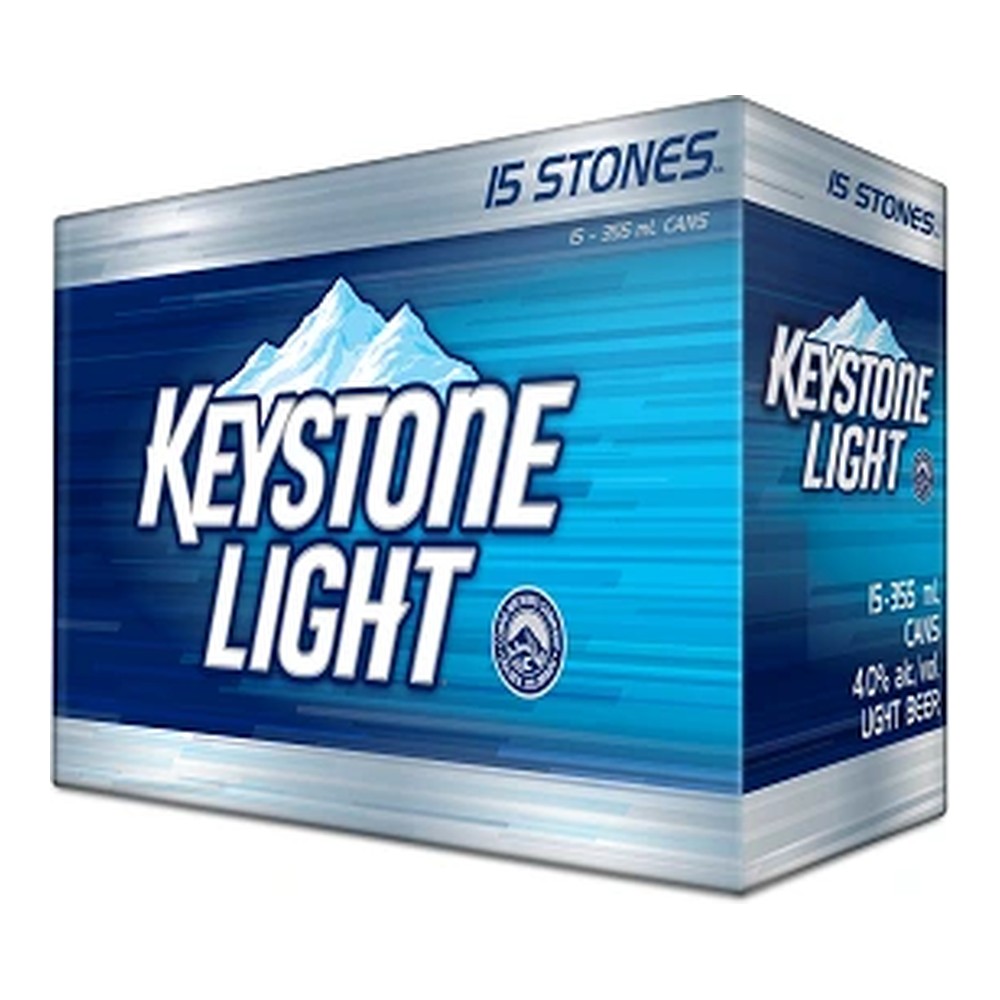 Keystone Light 15 x 355 mL Cans
