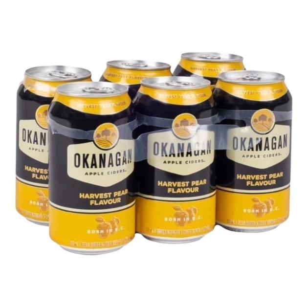 Okanagan Cider Harvest Pear 6 x 355 mL Cans