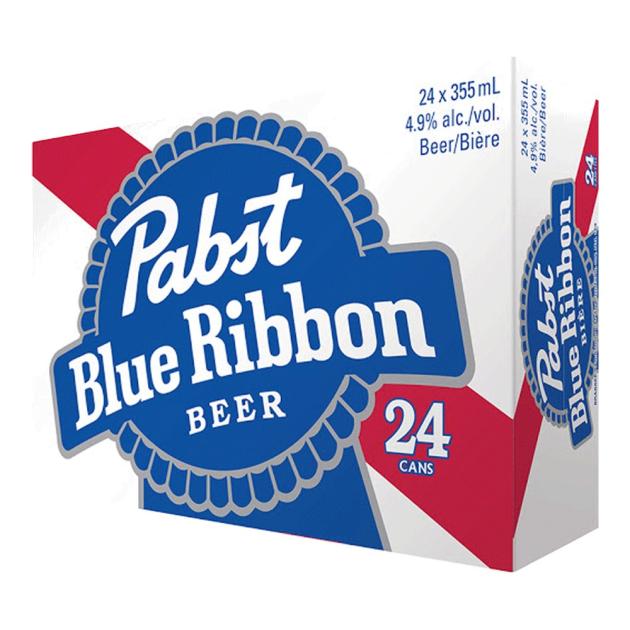Pabst Blue Ribbon 24 x 355 mL Cans