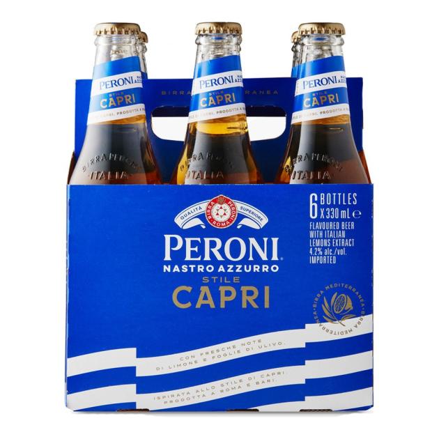Peroni Capri 6 x 330 mL Bottles