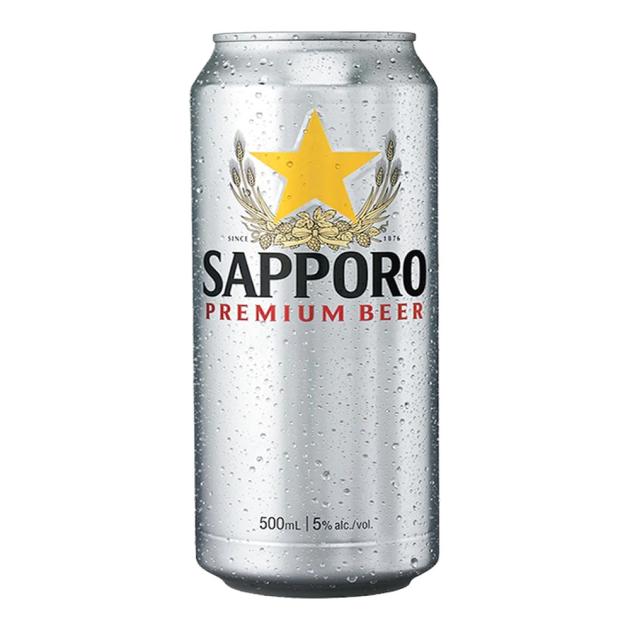 Sapporo 4 x 500 mL Cans