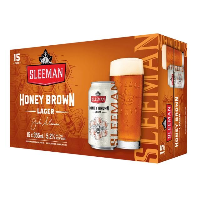Sleeman Honey Brown Lager 15-Pack