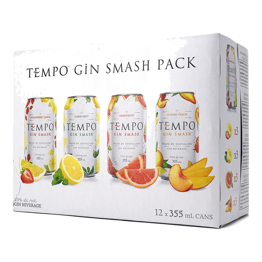 Tempo Gin Smash Pack 12 x 355 mL Cans