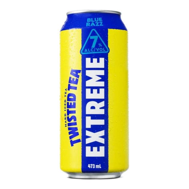 Twisted Tea Extreme 7% Blue Razz 473 mL