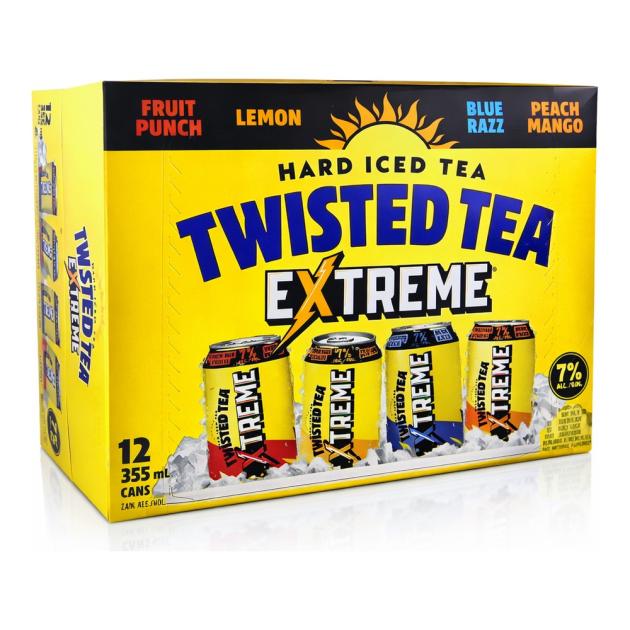 Twisted Tea Extreme 7% Party Pack 12 x 355 mL Cans