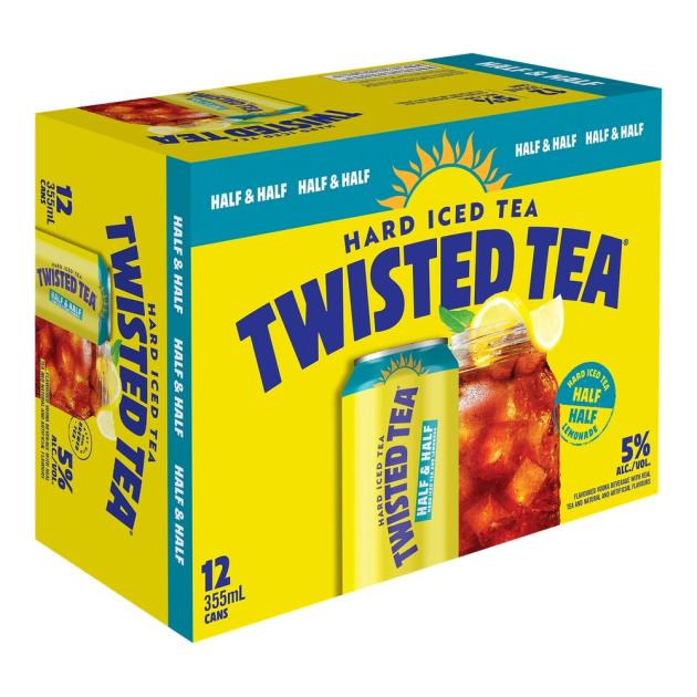 Twisted Tea Half & Half 12 x 355 mL