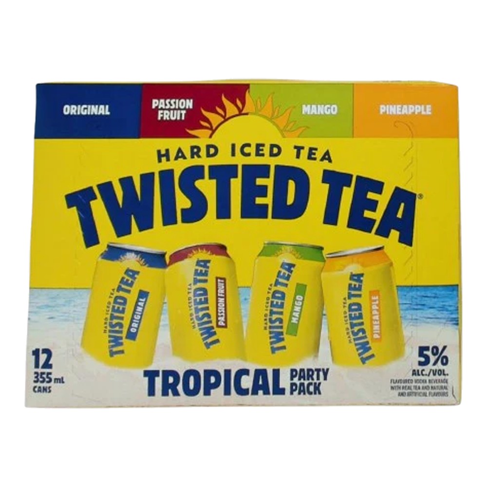 Twisted Tea Tropical Mixer 12 x 355 mL Cans